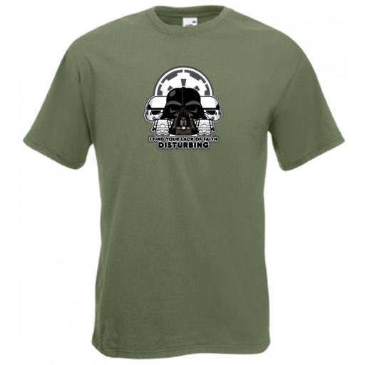 Humor Kicsike Lord Vader férfi rövid ujjú póló