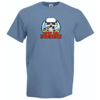 Humor Kicsike Sandtrooper férfi rövid ujjú póló