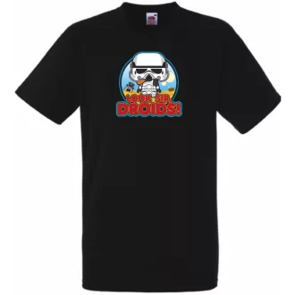 Humor Kicsike Sandtrooper férfi rövid ujjú póló