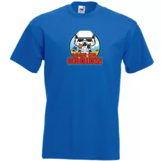 Humor Kicsike Sandtrooper férfi rövid ujjú póló