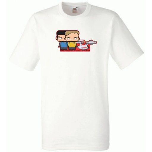 Humor Kicsike Capt Kirk & Spock gyerek rövid ujjú póló