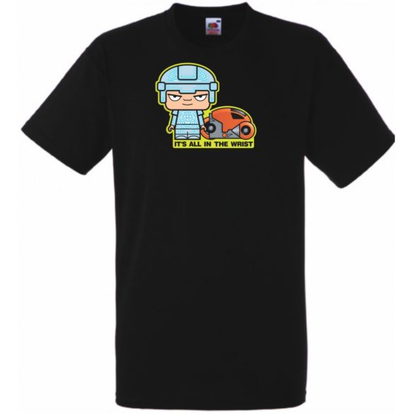 Humor Kicsike - Kevin Lynn férfi rövid ujjú póló