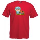 Humor Kicsike - Kevin Lynn férfi rövid ujjú póló