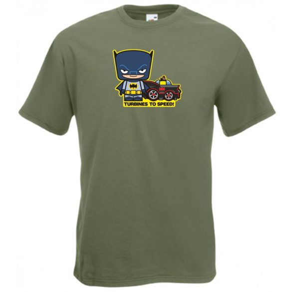 Humor - Turbines to Speed férfi rövid ujjú póló