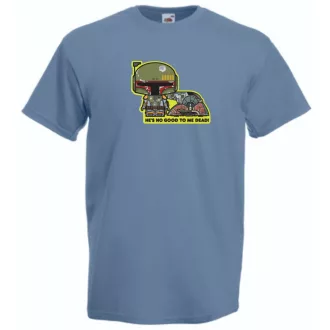   Humor Kicsike - Boba Fett Bounty Hunter férfi rövid ujjú póló
