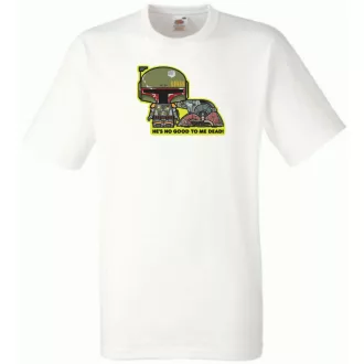   Humor Kicsike - Boba Fett Bounty Hunter férfi rövid ujjú póló