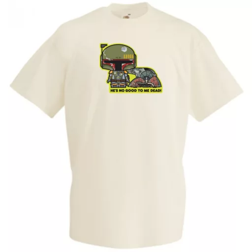 Humor Kicsike - Boba Fett Bounty Hunter férfi rövid ujjú póló