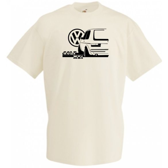 Auto fan Retro VW Golf férfi rövid ujjú póló