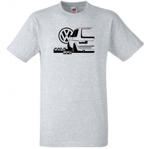 Auto fan Retro VW Golf férfi rövid ujjú póló