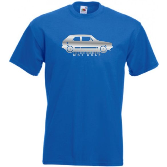 Auto fan Retro VW Golf férfi rövid ujjú póló