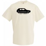 Auto fan Retro VW Golf férfi rövid ujjú póló