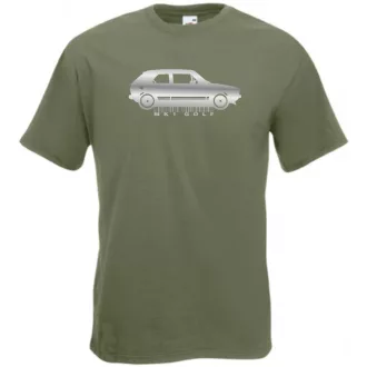 Auto fan Retro VW Golf férfi rövid ujjú póló