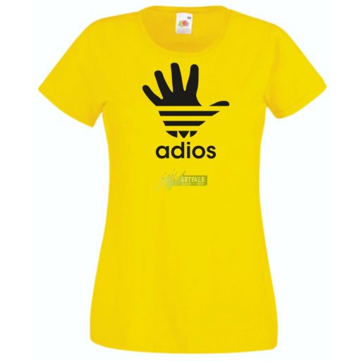 Humor Adios női rövid ujjú póló