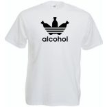 Humor Alcohol férfi rövid ujjú póló