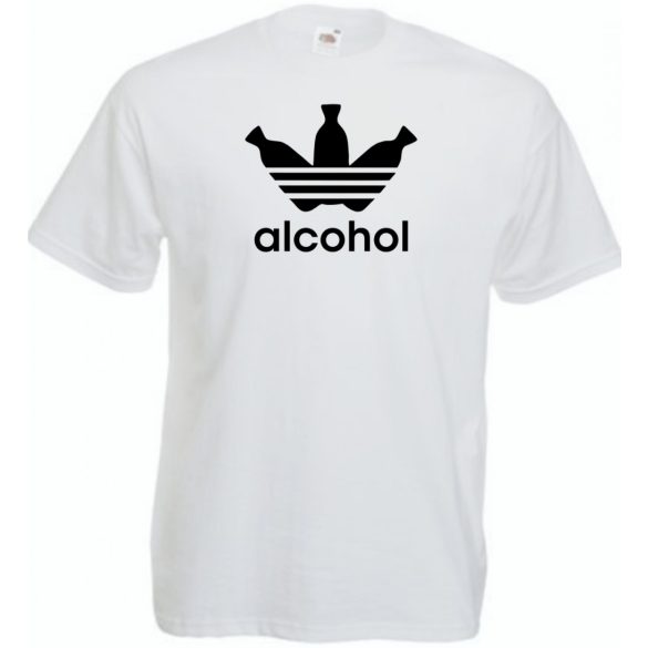 Humor Alcohol férfi rövid ujjú póló