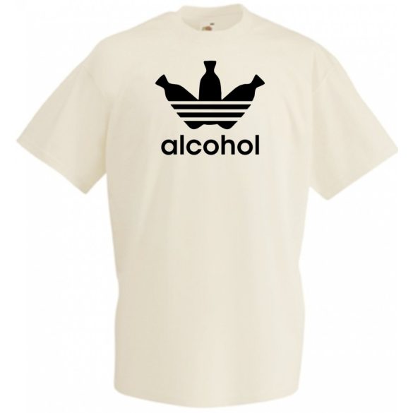 Humor Alcohol férfi rövid ujjú póló