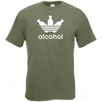 Humor Alcohol férfi rövid ujjú póló