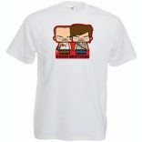 Humor Kicsike Dixon Brothers - Walking Dead stílus férfi rövid ujjú póló