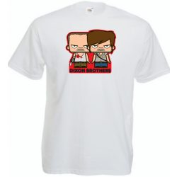   Humor Kicsike Dixon Brothers - Walking Dead stílus férfi rövid ujjú póló