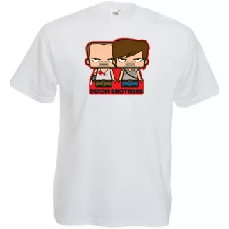   Humor Kicsike Dixon Brothers - Walking Dead stílus férfi rövid ujjú póló