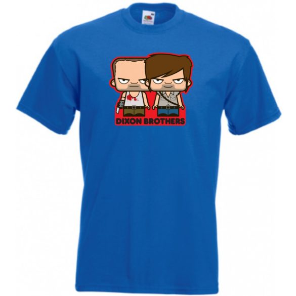 Humor Kicsike Dixon Brothers - Walking Dead stílus férfi rövid ujjú póló