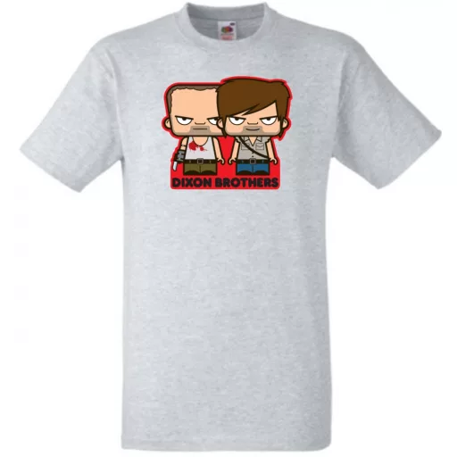 Humor Kicsike Dixon Brothers - Walking Dead stílus férfi rövid ujjú póló