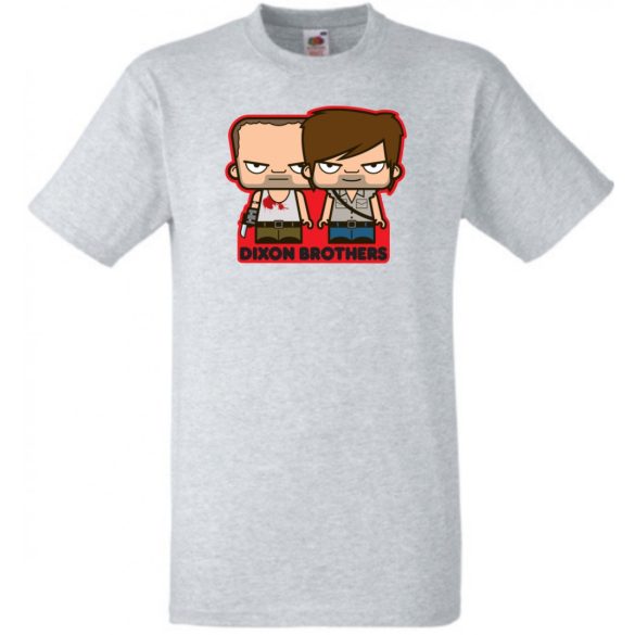 Humor Kicsike Dixon Brothers - Walking Dead stílus férfi rövid ujjú póló