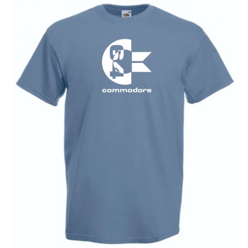 Retro Commodore 64 férfi rövid ujjú póló
