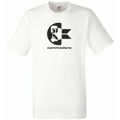 Retro Commodore 64 férfi rövid ujjú póló