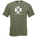Retro Commodore 64 férfi rövid ujjú póló