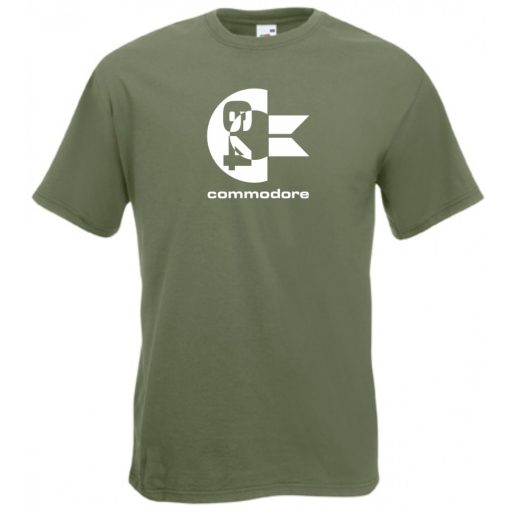 Retro Commodore 64 férfi rövid ujjú póló