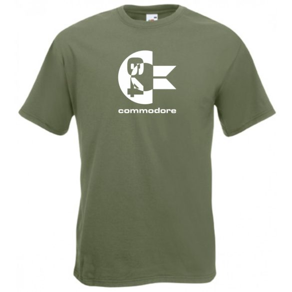 Retro Commodore 64 férfi rövid ujjú póló