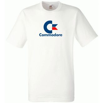 Retro Commodore 64 férfi rövid ujjú póló
