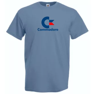 Retro Commodore 64 férfi rövid ujjú póló