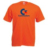 Retro Commodore 64 férfi rövid ujjú póló