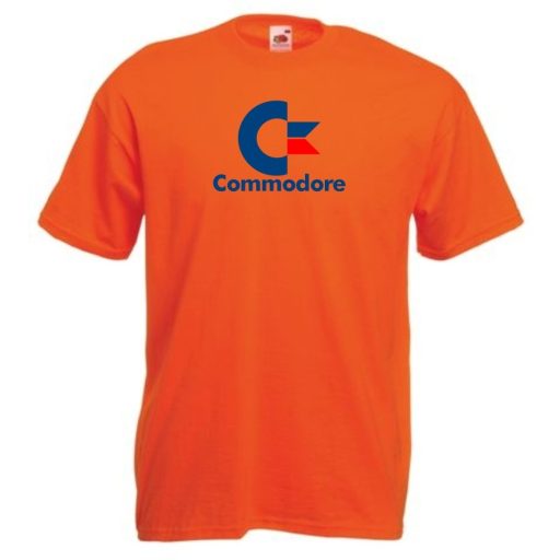 Retro Commodore 64 férfi rövid ujjú póló