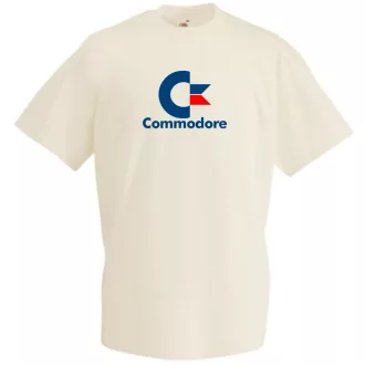 Retro Commodore 64 férfi rövid ujjú póló