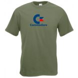 Retro Commodore 64 férfi rövid ujjú póló