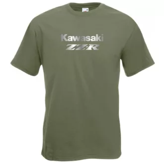 Motor fan Kawasaki ZZ-R férfi rövid ujjú póló