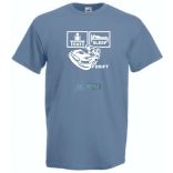 Eat Sleep Drift férfi rövid ujjú póló