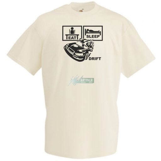 Eat Sleep Drift férfi rövid ujjú póló