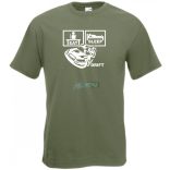 Eat Sleep Drift férfi rövid ujjú póló