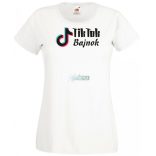 Tik-Tok Bajnok női rövid ujjú póló