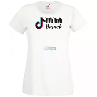 Tik-Tok Bajnok női rövid ujjú póló