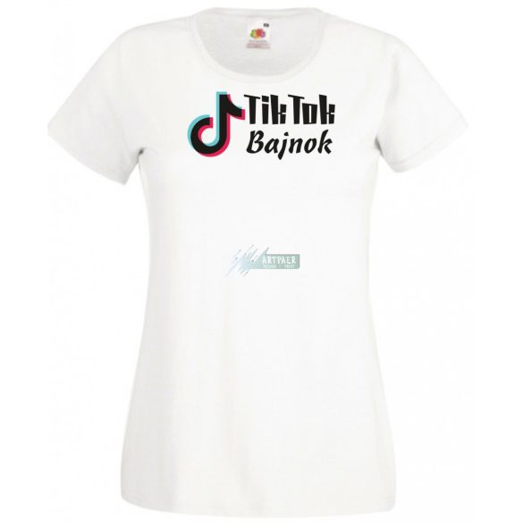 Tik-Tok Bajnok női rövid ujjú póló