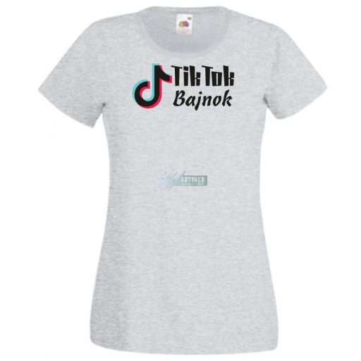 Tik-Tok Bajnok női rövid ujjú póló