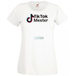 Tik-Tok Mester női rövid ujjú póló