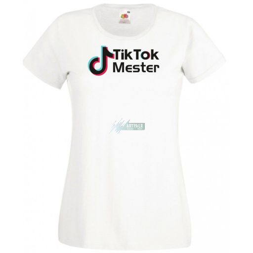 Tik-Tok Mester női rövid ujjú póló