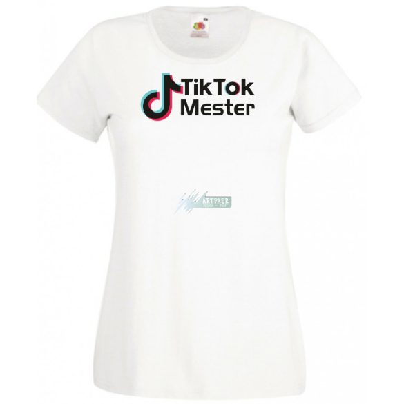 Tik-Tok Mester női rövid ujjú póló
