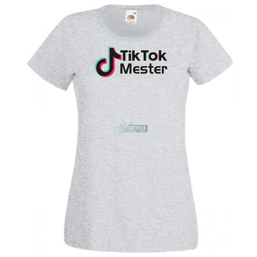 Tik-Tok Mester női rövid ujjú póló